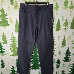 Free Country Mens Stretch Fabric Water Resistant Classic Fit Active Cargo Pant